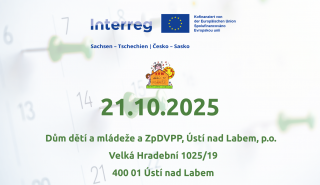 Informační akce Interreg, 21.10. 2025 v Ústí nad Labem
