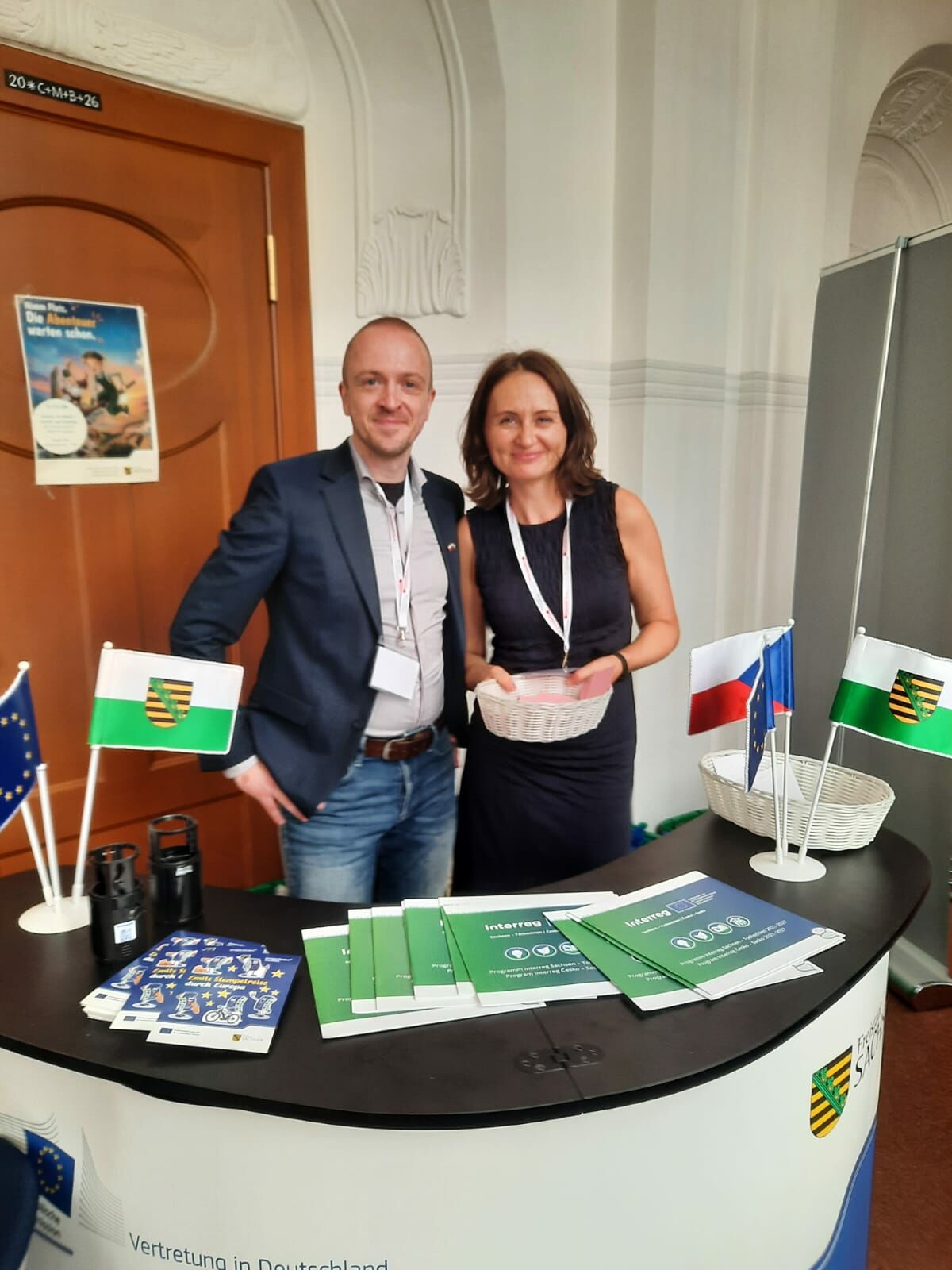 Státní ministryně Regina Kraushaar v rozhovoru s Řídicím orgánem a Společným sekretariátem | Offenes Regierungsviertel