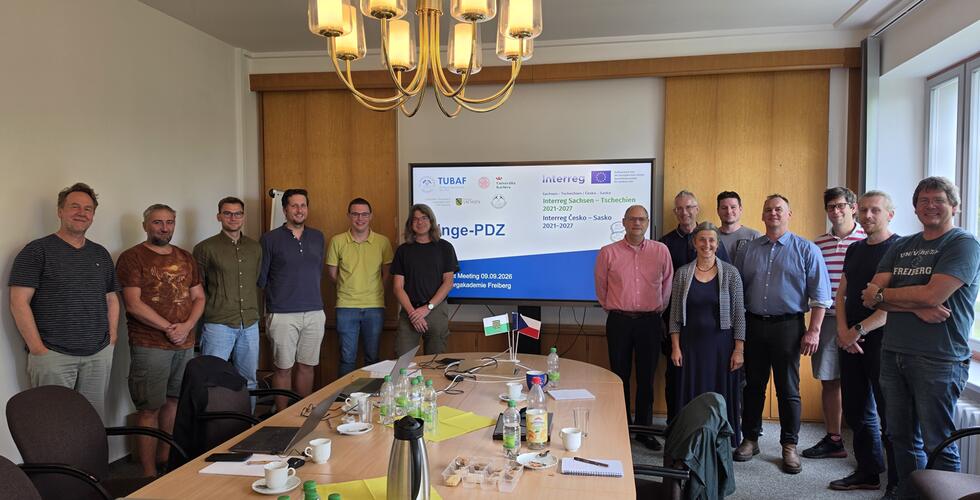 Projekttreffen in Freiberg/Sachsen | Copyright: TUBAF