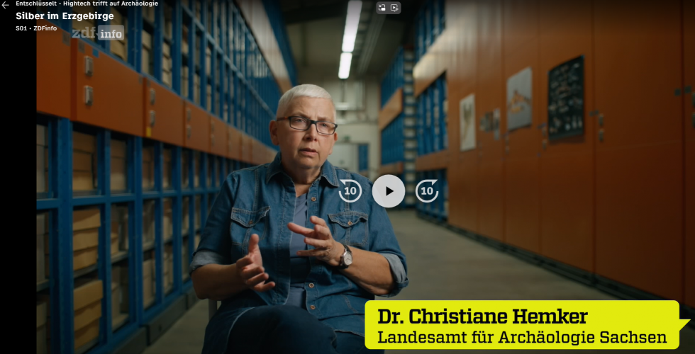 ArchaeoMontan und ArchaeoTin in internationaler Serie „Scanning History“ | Copyright: ZdF-Mediathek