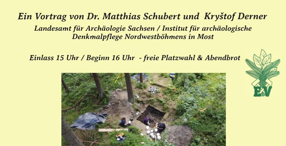 Pozvánka: přednáška – výzkum počátků těžby cínu v saských a českých Krušných horách. Projekt ArchaeoTin.
