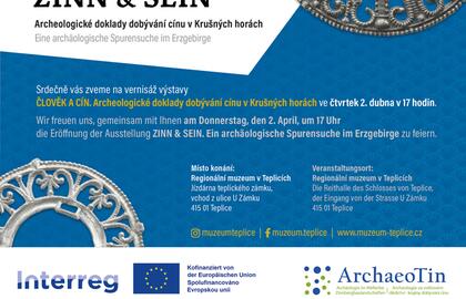 Pozvánka: Slavnostní otevření výstavy „Člověk a cín“ v teplickém muzeu