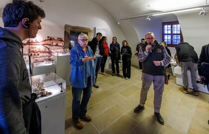 Besuch des Freundeskreises Schloss Frýdlant (Bezirk Liberec, Tschechien) im MiBERZ in Dippoldiswalde