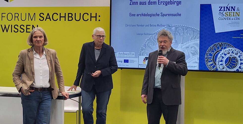 ArchaeoTin auf der Leipziger Buchmesse | Copyright: LfA Sachsen