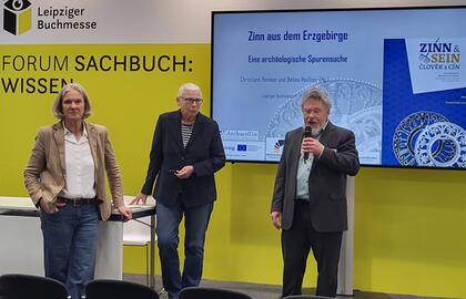 ArchaeoTin auf der Leipziger Buchmesse