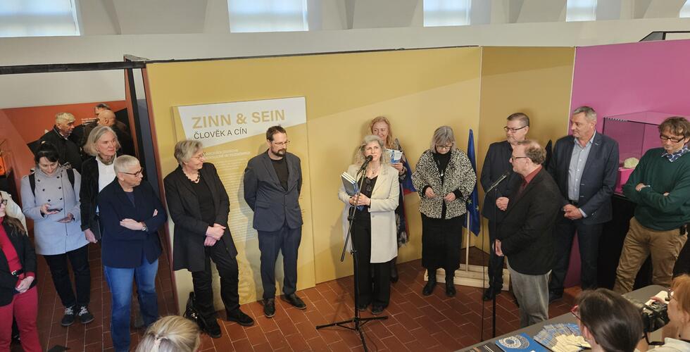 Slavnostní zahájení výstavy „ČLOVĚK a CÍN“ v Regionálním muzeu Teplice | Copyright: M. Schubert, LfA Dresden