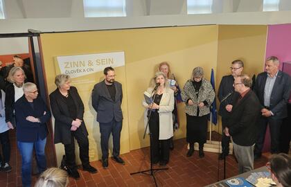 Slavnostní zahájení výstavy „ČLOVĚK a CÍN“ v Regionálním muzeu Teplice
