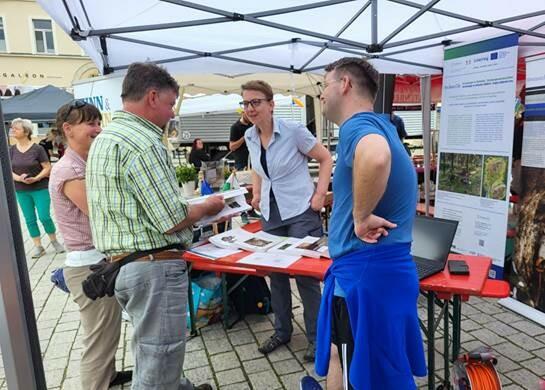 ArchaeoTin präsentiert sich auf dem Welterbetag in Dippoldiswalde