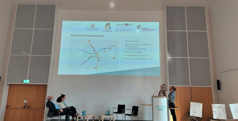 Projektový partner z Ehrenfriedersdorfu představil projekt ArchaeoTin v Německém hornickém muzeu v Bochumi