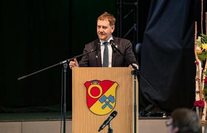 Slavnostní zahájení výstavy ČLOVĚK a CÍN u partnera projektu ArchaeoTin – Muzeum Zinngrube Ehrenfriedersdorf