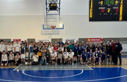 Basketball-Schulturnier in Usti nad Labem