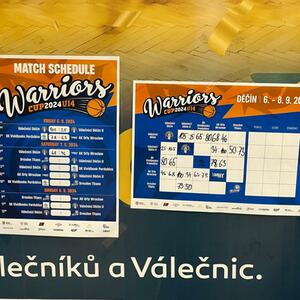 U14-Auswahl wirbt in Decin für INTERREG-Projekt #1