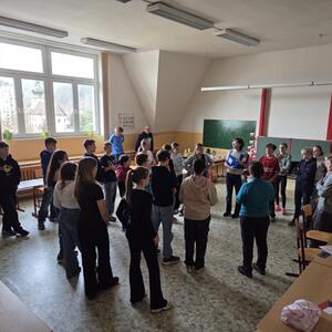 Školní akční den na ZŠ Komenského Děčín a Gymnasium HOGA 2025 #4