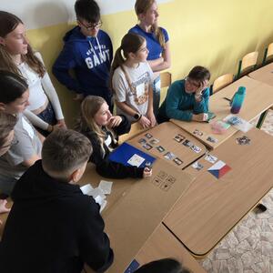 Školní akční den na ZŠ Komenského Děčín a Gymnasium HOGA 2025 #5