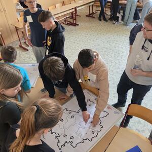 Školní akční den na ZŠ Komenského Děčín a Gymnasium HOGA 2025 #6