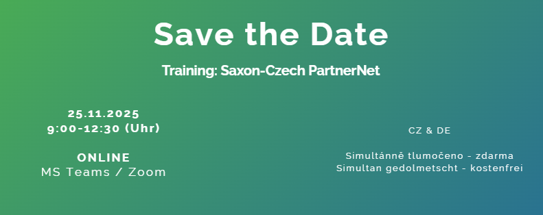 Training: Saxon-Czech PartnerNet