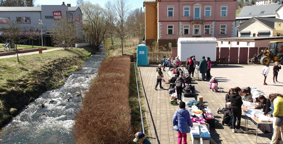 Projektový den: KWAKiho výzkumná exkurze „Řeka není jen voda“- ZŠ Vejprty/Grundschule Bärenstein