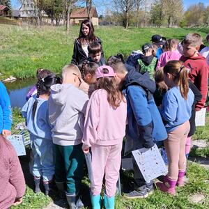 Projektový den: KWAKiho výzkumná exkurze „Řeka není jen voda“- ZŠ Varnsdorf/Grundschule Seifhennersdorf #4