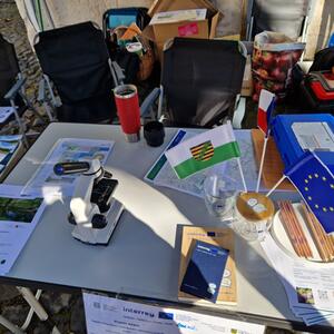Propagace projektu na slavnostech pro veřejnost Karaseks Naturmarkt v Seifhennersdorfu #3