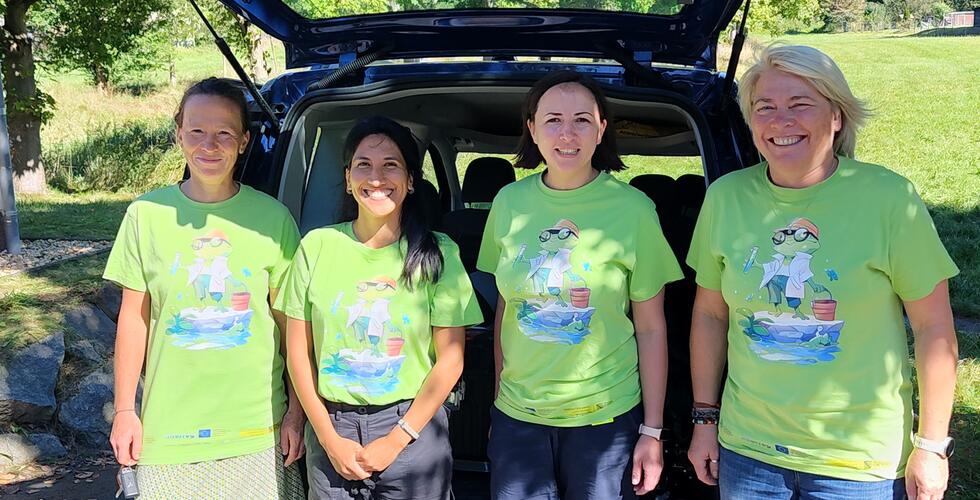 Projekttag: KWAKi´s Forschungexkursion Ein Fluss ist nicht nur Wasser