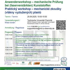 Anwenderworkshop – Mechanische Prüfung von (faserverstärkten) Kunststoffen #1