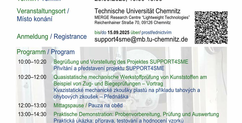 Uživatelský workshop - Mechanické zkoušky plastů (vyztužených vlákny)