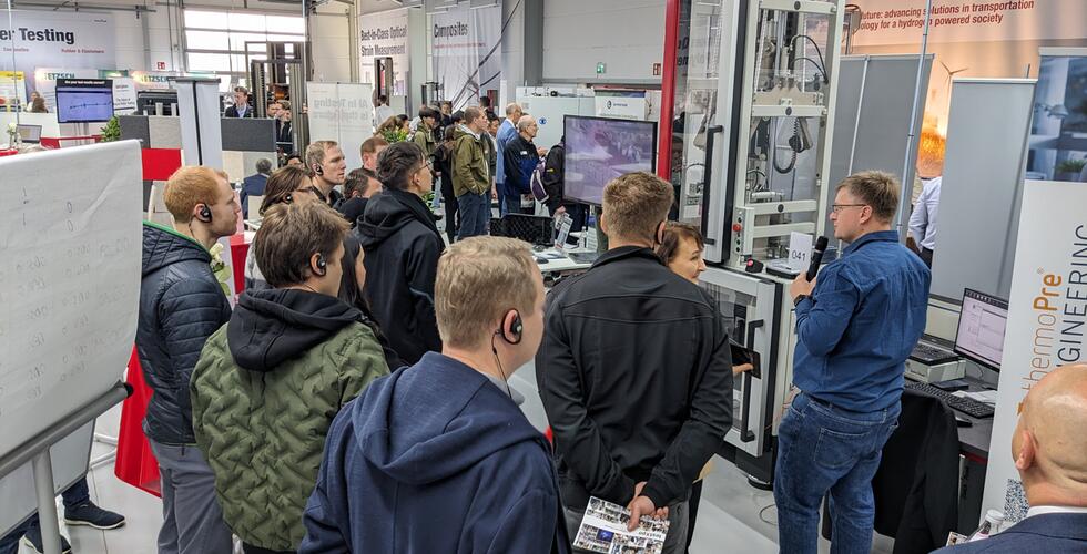 SUPPORT4SME auf der testXpo 2025 in Ulm vorgestellt