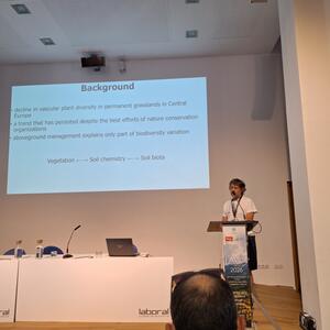 Teilnahme des Projektteams des Projekts DiGraSo an der internationalen wissenschaftlichen Konferenz IAVS in Spanien #1