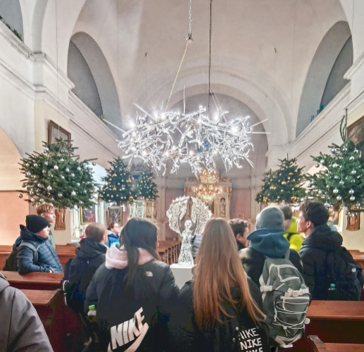 Druhá prosincová exkurze pro žáky z Liberce, Nového Boru a Zittau