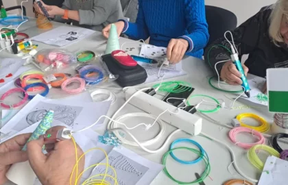 Kreativ werden mit einem 3D-Druckstift