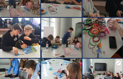 Kreativní dopoledne s 3D perem a korálky