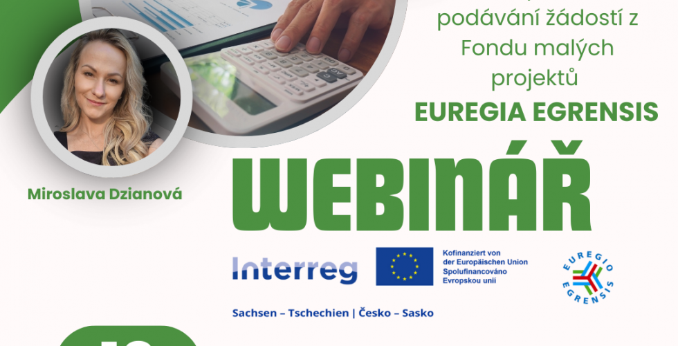 Webinář - podávání žádosti o dotaci