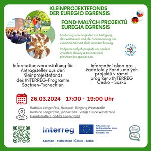 Informationsveranstaltung für Antragsteller aus den Kleinprojektefonds des INTERREG-Programm Sachsen-Tschechien #1