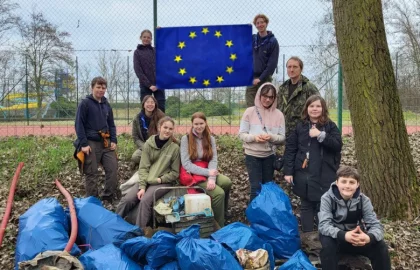 Aufräumarbeiten des Standortes Sandinsel, Litoměřice