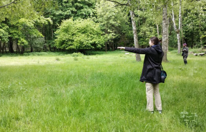 Besichtigung des Lagerplatzes Březina für Deutsch-tschechischen Sommercamp 2025