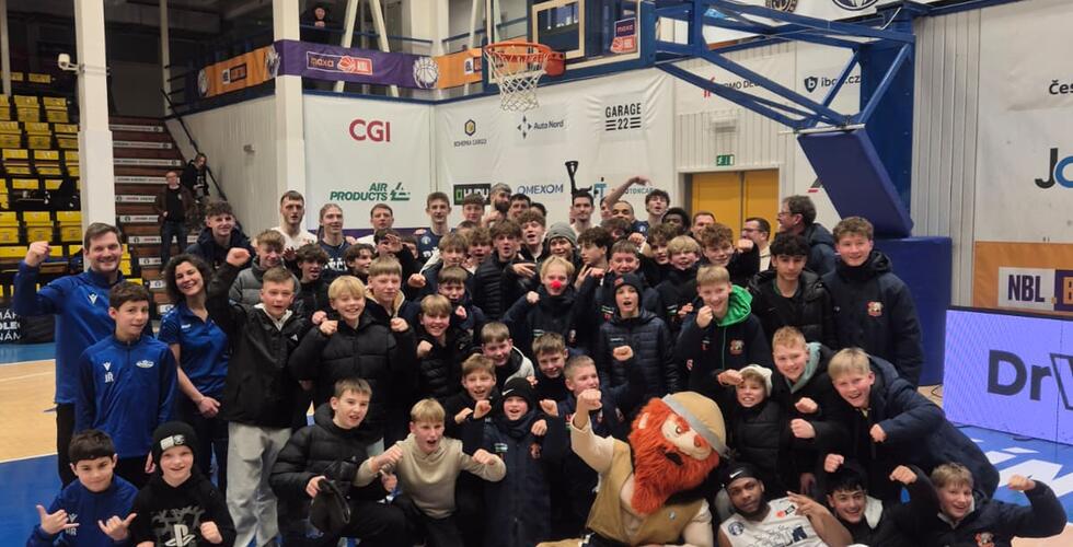 Návštěva basketbalového zápasu BK Děčín