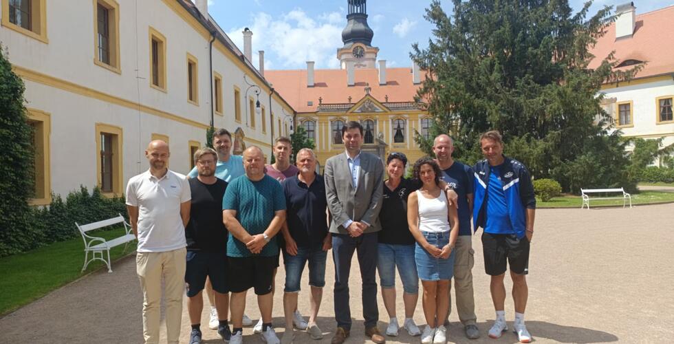 Společné zakončení sezóny odpovědných za projekt | Copyright: SG Dynamo Dresden