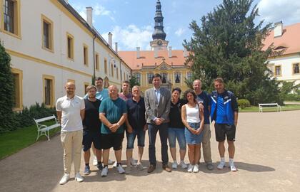 Společné zakončení sezóny odpovědných za projekt