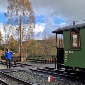 JÖHSTADT/STEINBACH - natáčení dokumentárního filmu o Přísečnické dráze #6