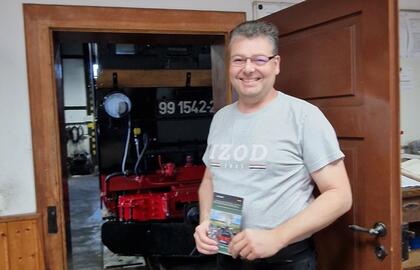 JÖHSTADT/STEINBACH - natáčení dokumentárního filmu o Přísečnické dráze