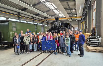 JÖHSTADT/STEINBACH - Edukační akce pro studenty pražského Keplerova gymnázia