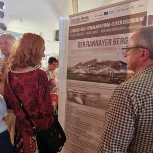 LOUNY - Ausstellung „Das Böhmische Mittelgebirge – 50 Jahre“ – Die Moldauer Bahn als Teil der Geschichte der Prager-Dux-Bahn #1