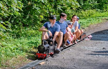 Bahnhofsfest in Dubí