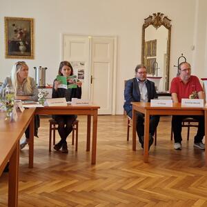 MOST - Pressekonferenz zum Projekt Die Eisenbahn verbindet!/Železnice spojuje! #1