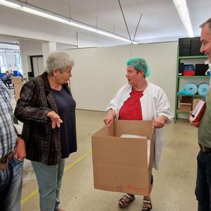 Lebenshilfe e.V. Freiberg, chráněná dílna v Langenau - navázání spolupráce #4