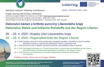 2. Projektworkshop „Dekorative Steine und kritische Rohstoffe aus der Region Liberec
