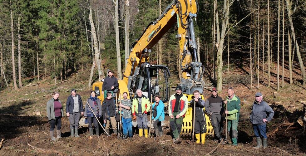 Odborná stáž - opatření k propojení biotopů v přírodní rezervaci Kuttenbach/Krušné hory