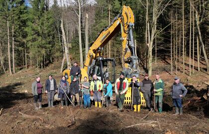 Odborná stáž - opatření k propojení biotopů v přírodní rezervaci Kuttenbach/Krušné hory