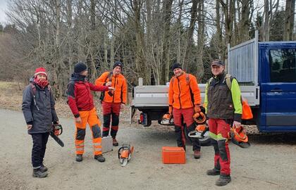 Společná péče na lokalitách LP - Ještědský hřeben/Nový prales a návštěva lokalit