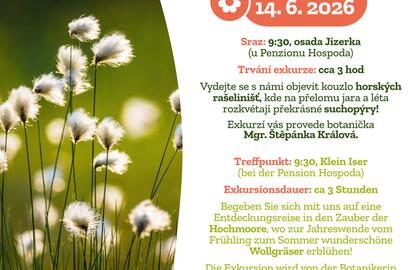 Po stopách suchopýrů na Jizerce - botanická exkurze